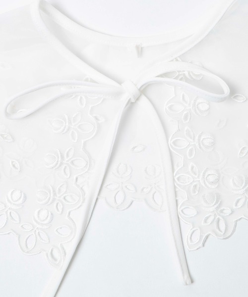 WEGO（ウィゴー）の「WEGO/シアーレース付け襟（付け襟・レディース・ホワイト系その他・FREE）」の11枚目の写真