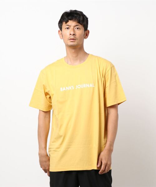 BANKS（バンクス）の「TEE CUT&SAW/BANKS(バンクス)半袖Tシャツ（Tシャツ/カットソー・メンズ・その他1/イエロー系その他3・SMALL/X-SMALL/LARGE/X-LARGE）」の2枚目の写真