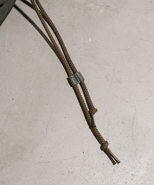 JANESMITH（ジェーンスミス）の「JANESMITH ジェーンスミス / KINCHAKU SHOULDER STRAP BAG 巾着ショルダーストラップバッグ / 21WBG-820S（トートバッグ・レディース・カーキ/ベージュ/ブラック・ONE）」の12枚目の写真