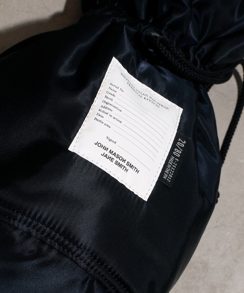 JANESMITH（ジェーンスミス）の「JANESMITH ジェーンスミス / KINCHAKU SHOULDER STRAP BAG 巾着ショルダーストラップバッグ / 21WBG-820S（トートバッグ・レディース・カーキ/ベージュ/ブラック・ONE）」の7枚目の写真