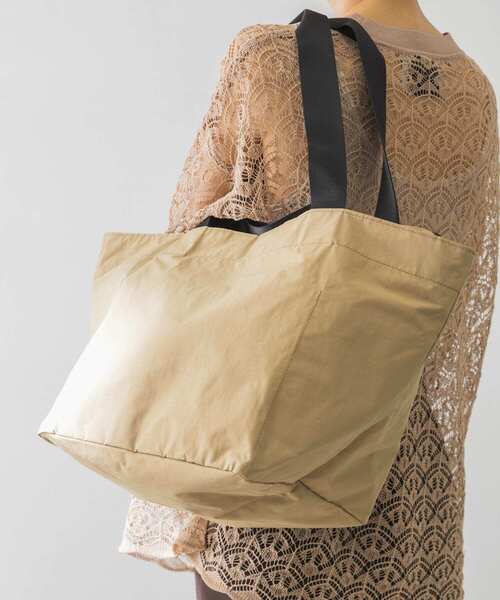 URBAN RESEARCH（アーバンリサーチ）の「『別注』LAMPEYE×UR　2WAY TOTE BAG（トートバッグ・レディース・ブラック/ベージュ・-）」の15枚目の写真