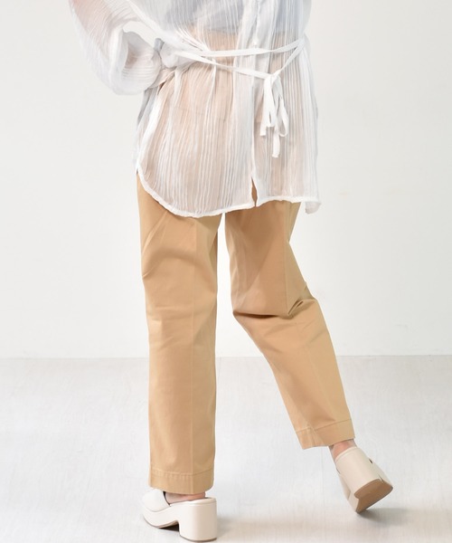 RETRO GIRL（レトロガール）の「ベーカーパンツ（その他パンツ・レディース・グリーン/オフホワイト/ライトベージュ・FREE）」の15枚目の写真