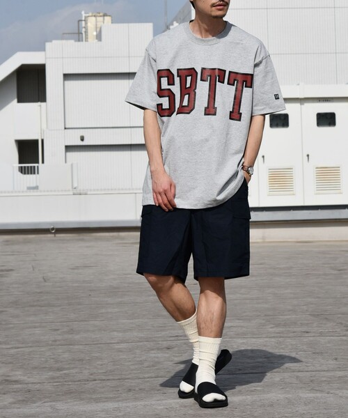 SHIPS any(シップス エニィ)の「SHIPS any: 6ポケット ワイド イージー カーゴ ショーツ◇(カーゴパンツ・メンズ・カーキ/キャメル/オリーブ/ネイビー・MEDIUM/LARGE/SMALL)」の3枚目の写真