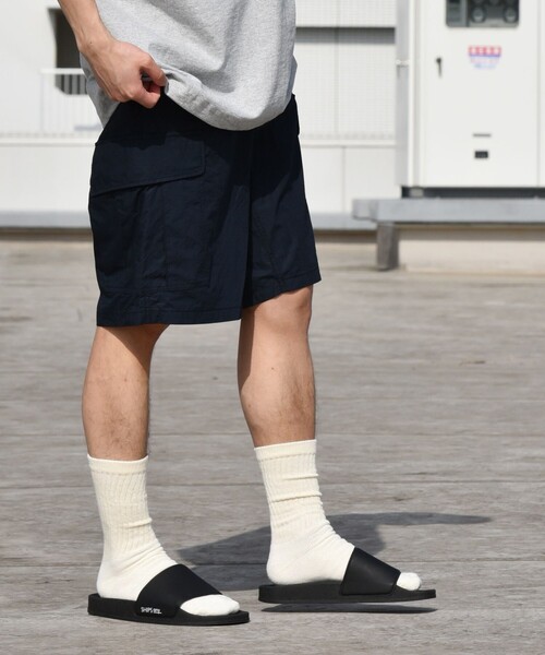 SHIPS any(シップス エニィ)の「SHIPS any: 6ポケット ワイド イージー カーゴ ショーツ◇(カーゴパンツ・メンズ・カーキ/キャメル/オリーブ/ネイビー・MEDIUM/LARGE/SMALL)」の19枚目の写真