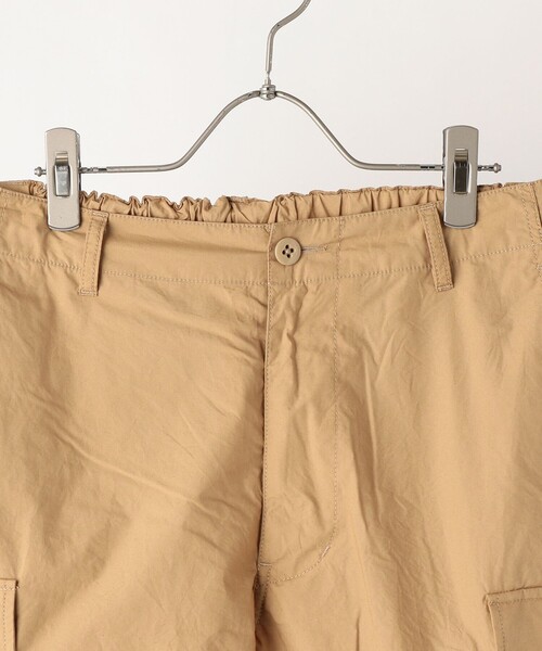 SHIPS any(シップス エニィ)の「SHIPS any: 6ポケット ワイド イージー カーゴ ショーツ◇(カーゴパンツ・メンズ・カーキ/キャメル/オリーブ/ネイビー・MEDIUM/LARGE/SMALL)」の22枚目の写真