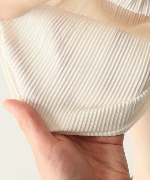 JOURNAL STANDARD relume(ジャーナルスタンダード レリューム)の「ウォッシャブルプリーツイージーパンツ(その他パンツ・レディース・グリーン/ベージュ/ホワイト・FREE)」の10枚目の写真