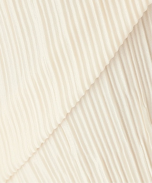 JOURNAL STANDARD relume(ジャーナルスタンダード レリューム)の「ウォッシャブルプリーツイージーパンツ(その他パンツ・レディース・グリーン/ベージュ/ホワイト・FREE)」の8枚目の写真