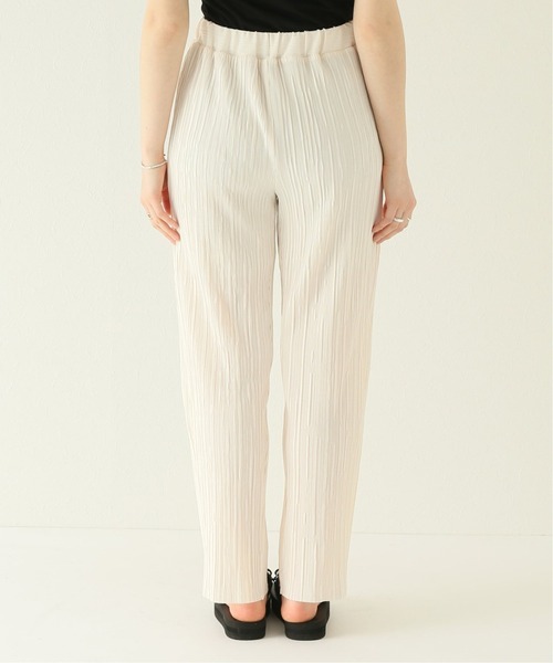 JOURNAL STANDARD relume(ジャーナルスタンダード レリューム)の「ウォッシャブルプリーツイージーパンツ(その他パンツ・レディース・グリーン/ベージュ/ホワイト・FREE)」の14枚目の写真