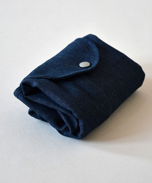 Johnbull（ジョンブル）の「フラップエコバッグ（トートバッグ・メンズ・ブラック/ベージュ/オリーブ/ワンウォッシュ/スモークピンク/グレイッシュブルー・FREE）」の14枚目の写真