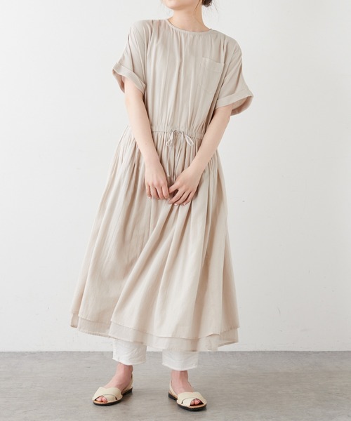 セール Web限定 胸ポケットボイルワンピース ワンピース Pual Ce Cin ピュアルセシン のファッション通販 Zozotown