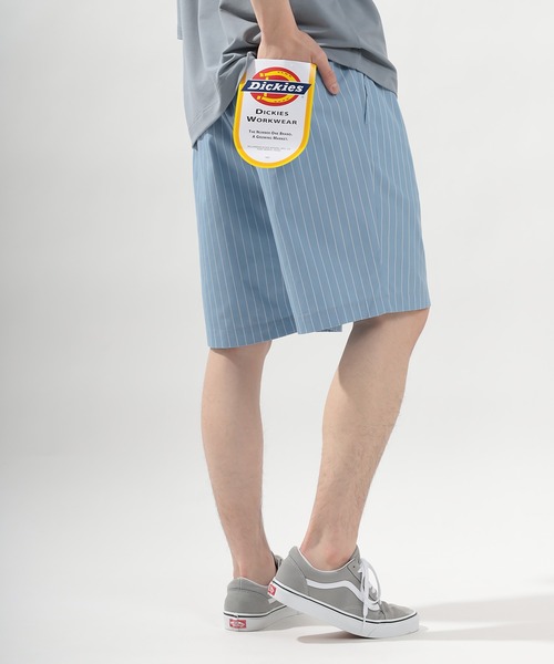 Dickies(ディッキーズ)の「【Dickies/ディッキーズ】TCツイルシェフショーツ<セットアップ可能>(その他パンツ・メンズ・ライトグレー/ブラック/ベージュ/ネイビー/サックスブルー/ピンク・M/L/XL)」の5枚目の写真