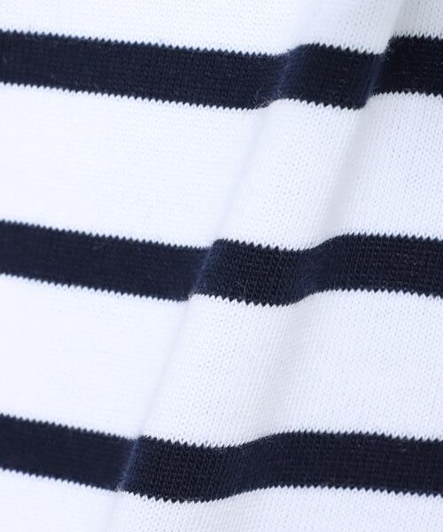 INGNI（イング）の「パネルボーダートップス（Tシャツ/カットソー・レディース・ホワイト×ネイビー/ホワイト×ブルー/ホワイト×ピンク・M）」の7枚目の写真