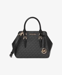 MICHAEL KORS | CHARLOTTE メッセンジャー ミディアム - MKシグネチャー(ショルダーバッグ)