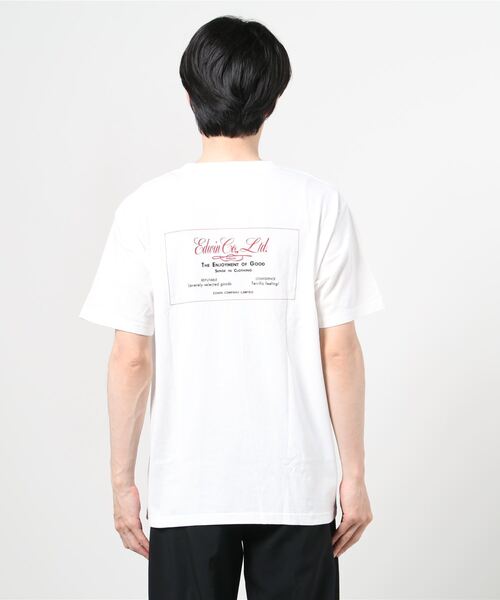 EDWIN(エドウィン)の「EDWIN エドウィン プリント半袖Tシャツ(Tシャツ/カットソー・メンズ・ホワイト・L/M/XL)」の6枚目の写真