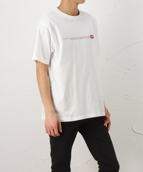 EDWIN(エドウィン)の「EDWIN エドウィン プリント半袖Tシャツ(Tシャツ/カットソー・メンズ・ホワイト・L/M/XL)」の13枚目の写真