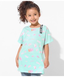 ANAP kids（アナップキッズ）の「モチーフ総柄チュニック（Tシャツ/カットソー・キッズ）」
