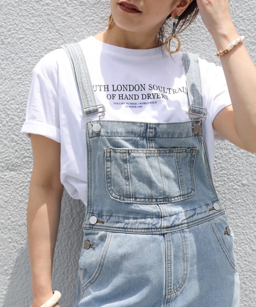 ap retro(アプレトロ)の「ロゴTシャツ【ZOZO限定アイテム】(Tシャツ/カットソー・レディース・ホワイト/ブラック・FREE)」の5枚目の写真