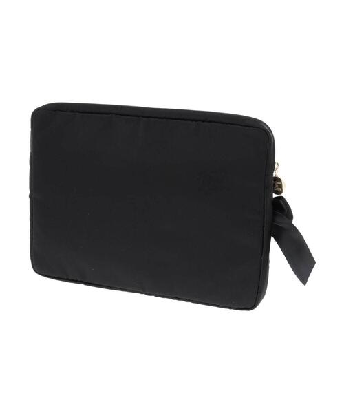 Maison de FLEUR（メゾンドフルール）の「サテンリボンPCケースM（その他小物・レディース・ブラック/ピンクベージュ・FREE）」の11枚目の写真