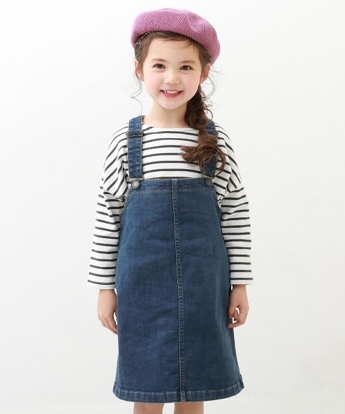 devirock(デビロック)の「ジャンパースカート(ジャンパースカート・キッズ・ネイビー/ブラック/ベージュ/カーキ/ブルー系その他・150cm/130cm/160cm/110cm/100cm/120cm/140cm)」の5枚目の写真