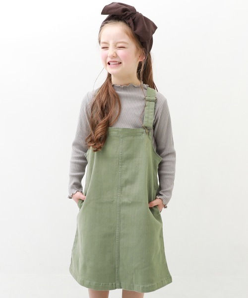 devirock(デビロック)の「ジャンパースカート(ジャンパースカート・キッズ・ネイビー/ブラック/ベージュ/カーキ/ブルー系その他・150cm/130cm/160cm/110cm/100cm/120cm/140cm)」の4枚目の写真