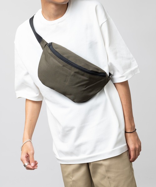United Athle（ユナイテッドアスレ）の「【United Athle】600D ポリエステル ボディバッグ ヒップバッグ ウェストポーチ 1478（ボディバッグ/ウエストポーチ・メンズ・オリーブ/ブラック/ネイビー/ヘザーチャコール・FREE）」の20枚目の写真