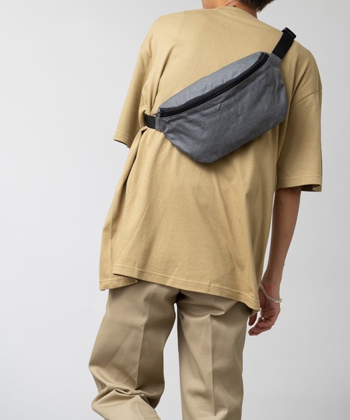 United Athle（ユナイテッドアスレ）の「【United Athle】600D ポリエステル ボディバッグ ヒップバッグ ウェストポーチ 1478（ボディバッグ/ウエストポーチ・メンズ・オリーブ/ブラック/ネイビー/ヘザーチャコール・FREE）」の16枚目の写真