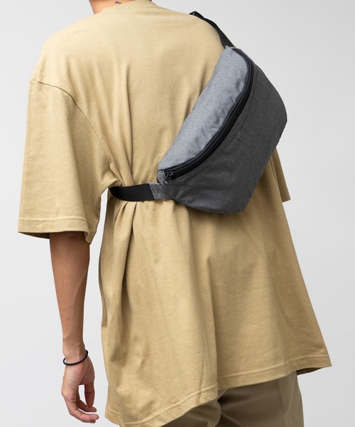 United Athle（ユナイテッドアスレ）の「【United Athle】600D ポリエステル ボディバッグ ヒップバッグ ウェストポーチ 1478（ボディバッグ/ウエストポーチ・メンズ・オリーブ/ブラック/ネイビー/ヘザーチャコール・FREE）」の17枚目の写真