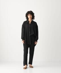 CITEN | <CITEN(シテン)>デニムハイライズスリットスラックス デニムパンツ(デニムパンツ)