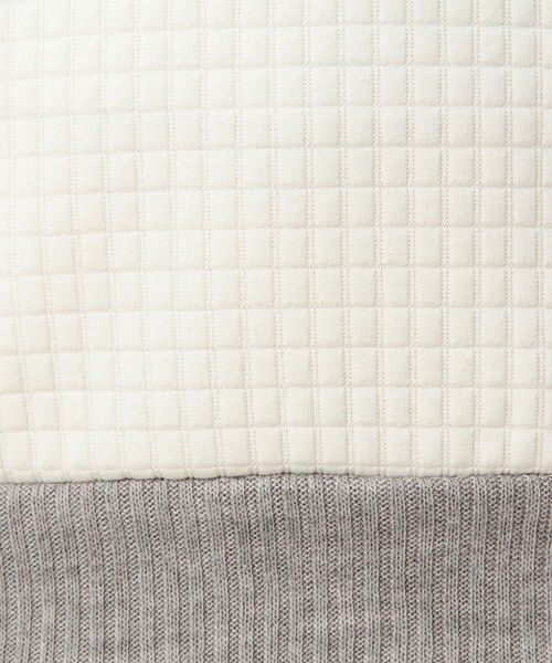 BEAUTY&YOUTH UNITED ARROWS（ビューティーアンドユースユナイテッドアローズ）の「BYBC カットキルトプルオーバー◆（その他トップス・レディース・オフホワイト/グレー/オリーブ・フリー）」の9枚目の写真