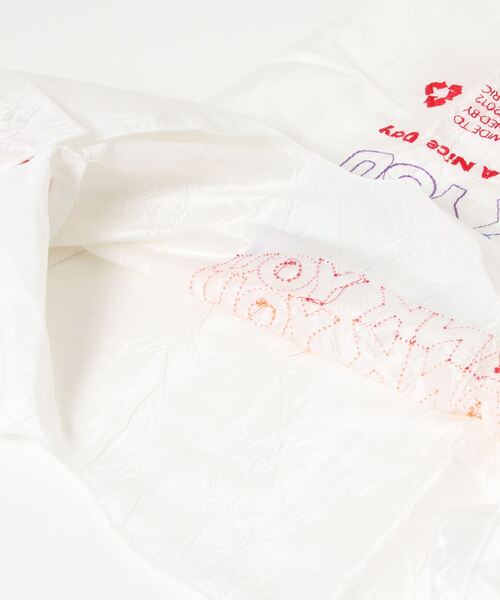 OPEN EDITIONS（オープンエディションズ）の「【 OPEN EDITION / オープンエディション 】 THANK YOU THANK TOU TOTE（エコバッグ/サブバッグ・レディース・レッド/レインボー/ブルー・FREE）」の14枚目の写真