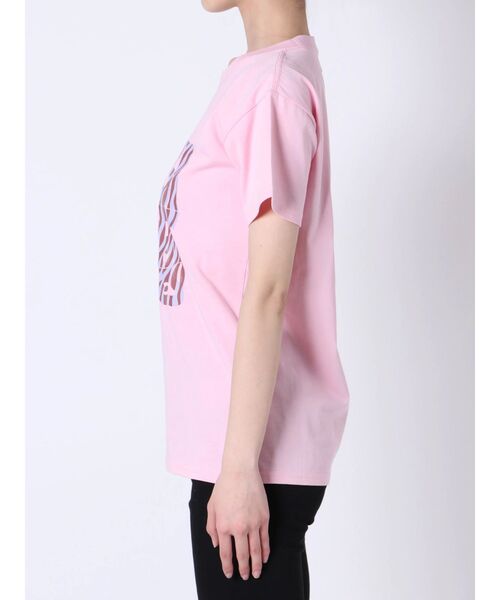 jouetie（ジュエティ）の「Hippieゼブラロゴ Tシャツ（Tシャツ/カットソー・レディース・ブラック/ピンク・MEDIUM）」の20枚目の写真
