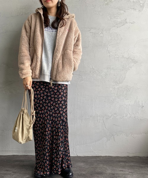 WEB限定】DANTONハイパイルボアフリース フードジャケット36 【公式通販】