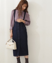 PROPORTION BODY DRESSING | ハイウエストタイトデニムジャンスカ / 1211240803(ワンピース)