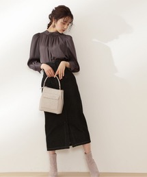 PROPORTION BODY DRESSING | ハイウエストタイトデニムジャンスカ / 1211240803(ワンピース)