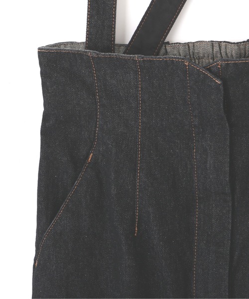 PROPORTION BODY DRESSING（プロポーションボディドレッシング）の「ハイウエストタイトデニムジャンスカ / 1211240803（ワンピース・レディース・ブラック/グレー/ダークネイビー・MEDIUM/SMALL）」の5枚目の写真