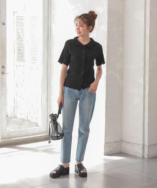 KOBE LETTUCE（コウベレタス）の「スクエアトゥプラットフォーム厚底サボサンダル（サンダル・レディース・ホワイト/ブラック/ベージュ系その他・M/LL/L/S）」の8枚目の写真