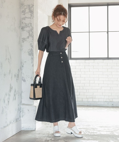 KOBE LETTUCE（コウベレタス）の「スクエアトゥプラットフォーム厚底サボサンダル（サンダル・レディース・ホワイト/ブラック/ベージュ系その他・M/LL/L/S）」の6枚目の写真