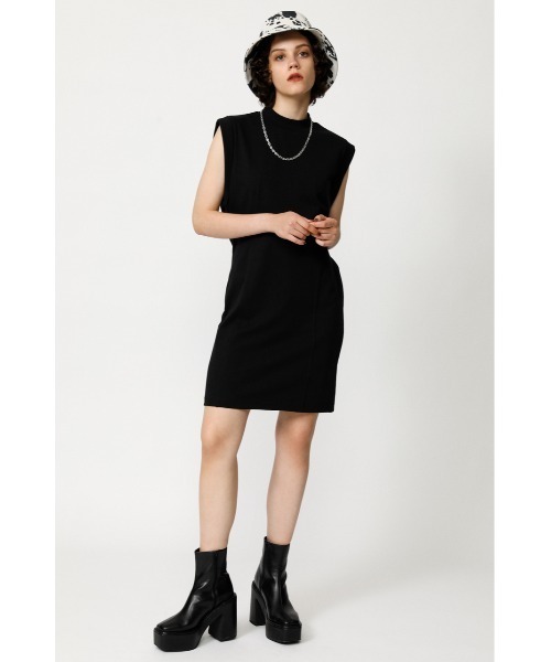 SLY（スライ）の「ROLL UP SLEEVE MINI OP ロールアップスリーブ ミニ ワンピース（ワンピース・レディース・ホワイト/ブラック/ブラウン・2/1）」の9枚目の写真