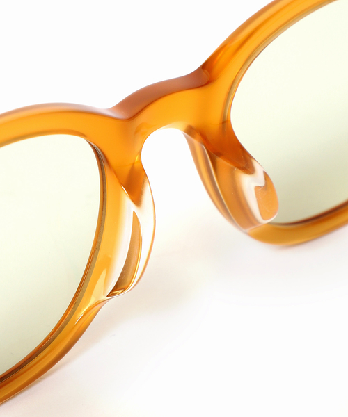 Zoff（ゾフ）の「【Zoff×relume/ゾフ】JDA”ボスリントン” BEIGE/green（サングラス・メンズ・ベージュ・FREE）」の7枚目の写真