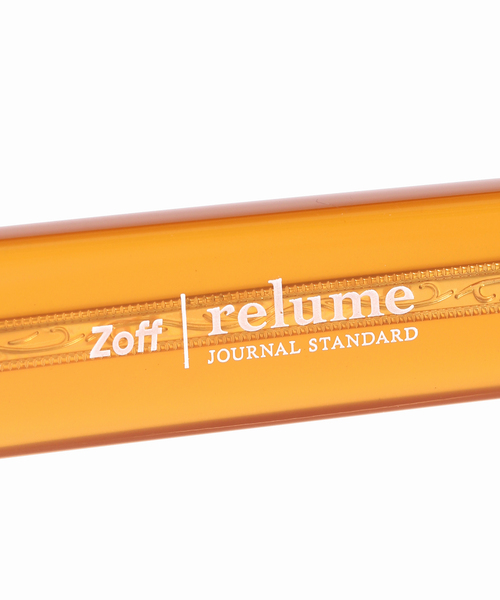 Zoff（ゾフ）の「【Zoff×relume/ゾフ】JDA”ボスリントン” BEIGE/green（サングラス・メンズ・ベージュ・FREE）」の2枚目の写真