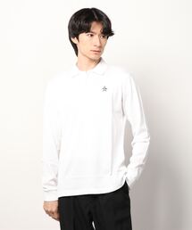 【One Thing】鹿の子長袖シャツ メンズ ウェア シャツ ポロシャツ ゴルフ スポーツ メンズ ユニセックス ウェア スポーツウェア ゴルフ