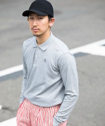 【One Thing】鹿の子長袖シャツ メンズ ウェア シャツ ポロシャツ ゴルフ スポーツ メンズ ユニセックス ウェア スポーツウェア ゴルフ