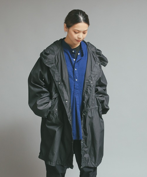 MILITARY（ミリタリー）の「実物 新品 デッドストック 米軍 スノーカモ モッズコート BLACK染め（モッズコート・メンズ・ブラック・M/L）」の20枚目の写真