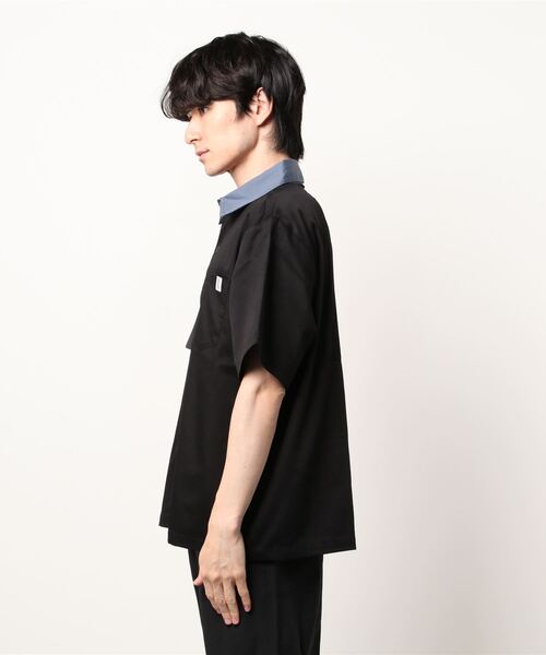 BIG BILL(ビッグビル)の「BIG BILL Twill Work shirt (ビッグビル ツイルワークシャツ)(3colors)(Men's)(R58591)(シャツ/ブラウス・メンズ・アイボリー/ブルー/ブラック・XL/L)」の5枚目の写真