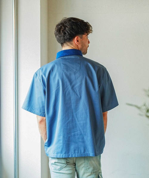 BIG BILL(ビッグビル)の「BIG BILL Twill Work shirt (ビッグビル ツイルワークシャツ)(3colors)(Men's)(R58591)(シャツ/ブラウス・メンズ・アイボリー/ブルー/ブラック・XL/L)」の10枚目の写真
