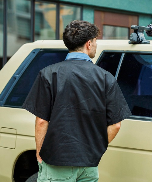 BIG BILL(ビッグビル)の「BIG BILL Twill Work shirt (ビッグビル ツイルワークシャツ)(3colors)(Men's)(R58591)(シャツ/ブラウス・メンズ・アイボリー/ブルー/ブラック・XL/L)」の13枚目の写真