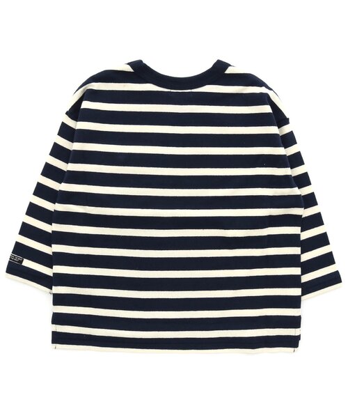 F.O.KIDS(エフオーキッズ)の「先染めボーダービッグTシャツ(Tシャツ/カットソー・キッズ・ブラック/ブラウン/エンジ/ネイビー/レインボー/イエロー・130/100/120/110/140/90/80/95)」の15枚目の写真
