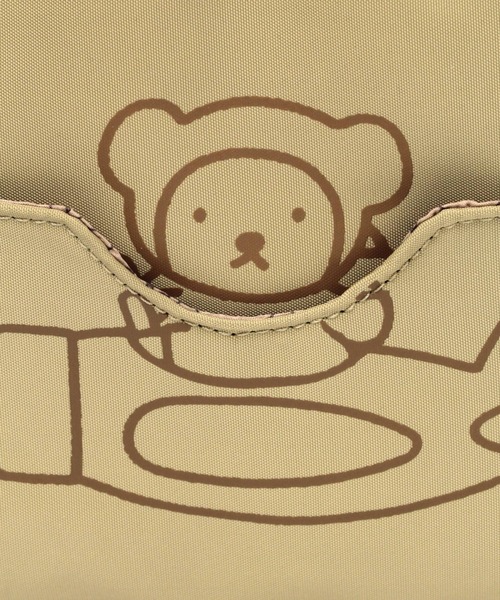 studio CLIP（スタディオクリップ）の「チャームインショルダーバッグ〔Dick Brunaコラボ〕（ショルダーバッグ・レディース・ブラック/ベージュ・FREE）」の5枚目の写真