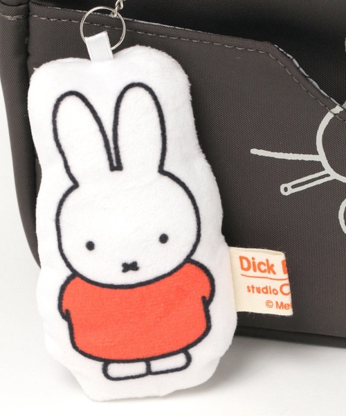 studio CLIP（スタディオクリップ）の「チャームインショルダーバッグ〔Dick Brunaコラボ〕（ショルダーバッグ・レディース・ブラック/ベージュ・FREE）」の12枚目の写真