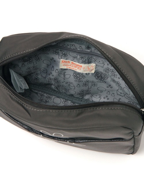 studio CLIP（スタディオクリップ）の「チャームインショルダーバッグ〔Dick Brunaコラボ〕（ショルダーバッグ・レディース・ブラック/ベージュ・FREE）」の10枚目の写真